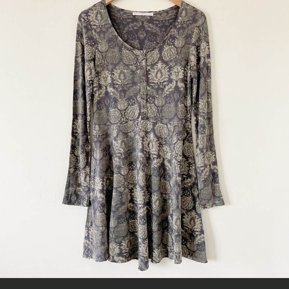 Peruvian Connection long Sleeve Dress. Size S